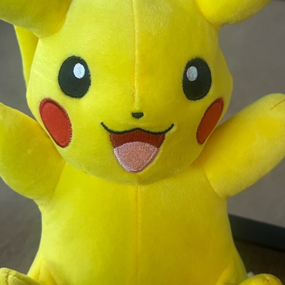 Yellow Pikachu Plush Toy 9 inch - Picture 2 of 10